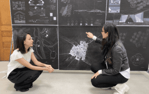 Texas Tech University – El Paso architecture students work alongside graduate students on a spring break mapping workshop.