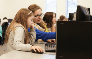 the women instructors in the Discover-Explore-Create Technology Outreach Program for Girls at the Colorado School of Mines share their passion for STEM with the next generation
