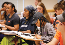 Increases in online enrollment and in science, technology, engineering, and math programs helped drive growth at Oklahoma State University.